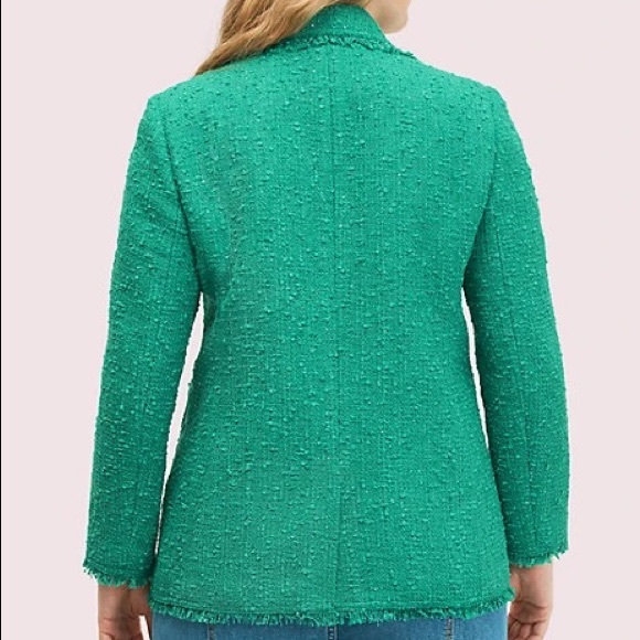 KATE SPADE sequin tweed blazer - Picture 3 of 11